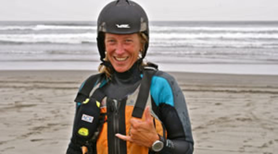 Margo Pellegrino paddles Seattle to San Diego