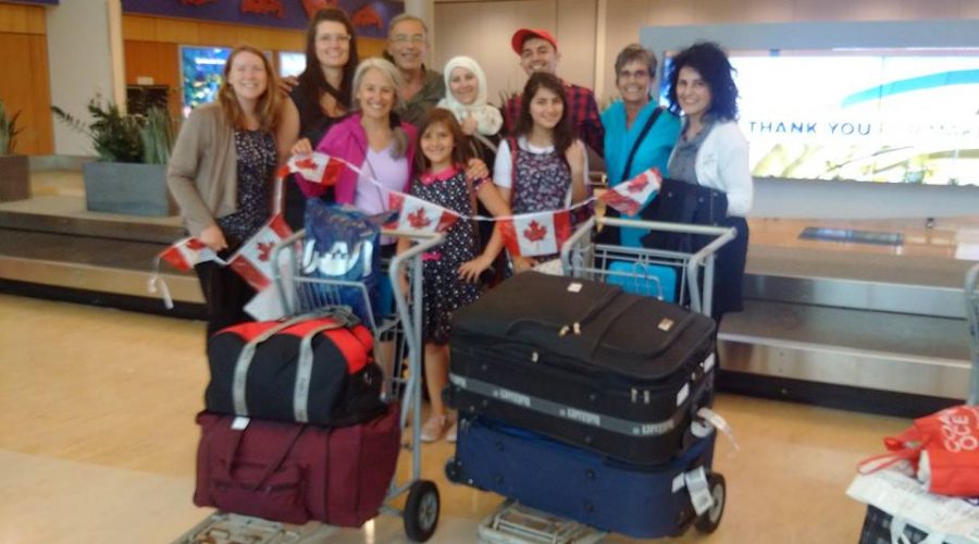 Our Syrian Family has reached Canada